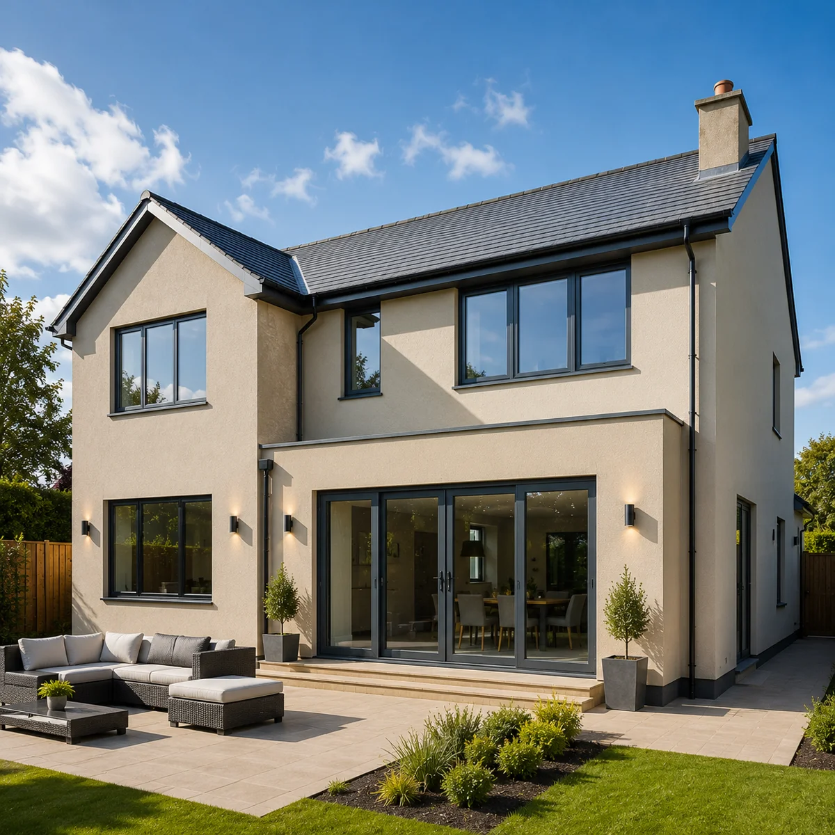 Monocouche rendered semi-detached, Grays Thurrock